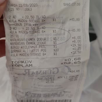 Trendyol Hızlı Market Yanlış Sipariş Geldi
