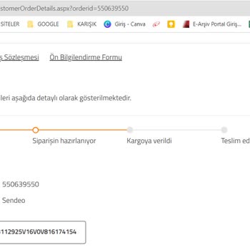 Civilim Teslim Edilmeyen Ürün