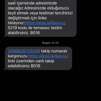 Aras Kargo Kargonun Süresinde Yerine Ulaştırılmaması