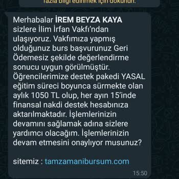 Tamzamanibursum.com T. C. Bilgimi Kullanabilecek Olmaları