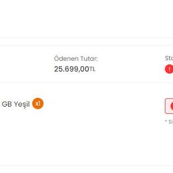 EasyCep Hazır Görünen Telefonu 9 Gündür Gönderemedi.