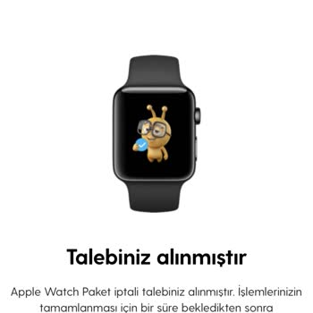 Turkcell Apple Watch Aboneliğini İptal Etmiyor!