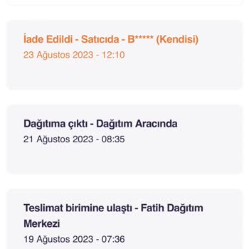 Bruderoyuncak.com Bilgim Dışında Geri İade Edilen Kargo