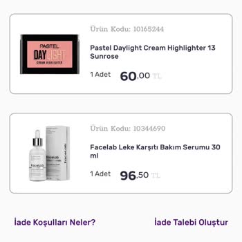 Gratis Yanlış Ürün Gönderimi