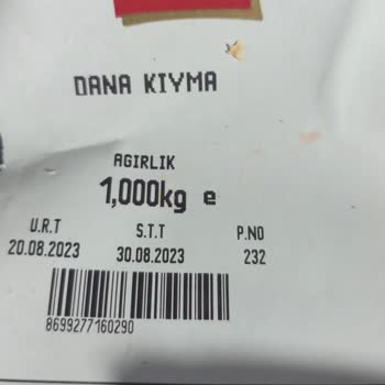 Carrefour SA Kötü Kokan Kıyma