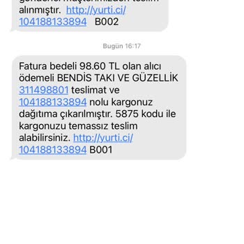 Bendis Design Kolye Ve Kargo Sorunu