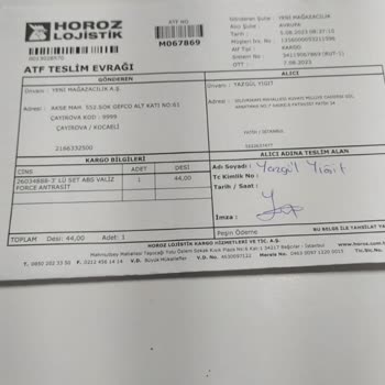 Horoz Lojistik Benim Yerime İmza Attı