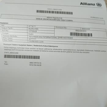 Allianz Sigortanın Yanıltıcı Uygulaması Ve İptal İçin Muhatap Olmaması