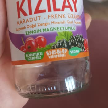 Kızılay Maden Suyu Frenk Karadut İçeriği