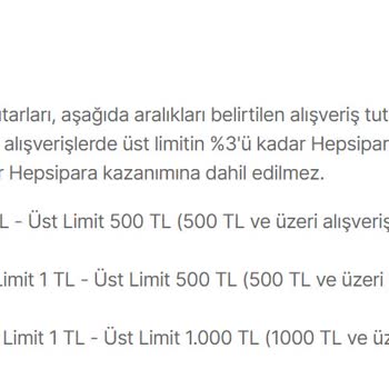 Hepsiburada %3 Hepsipara Avantajı (! )
