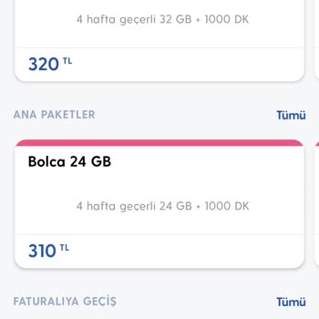 Turkcell Paket Uyanıklığı Yapıyor