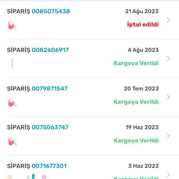 Watsons Sipariş İptali (Teknik Sebepmiş)