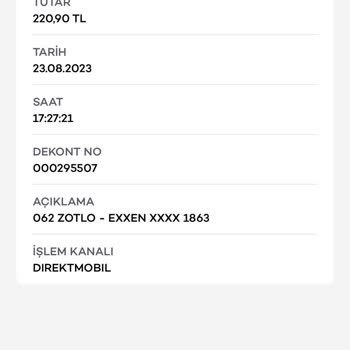 Exxen Ay İçinde İki Kez Ödeme Aldınız