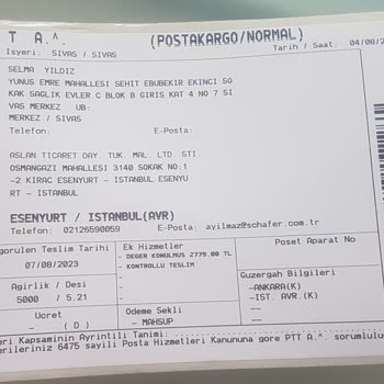 Schafer Ücretimi İade Etmiyor