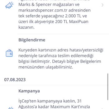 İş Bankası Kredi Kartı Teslimatı