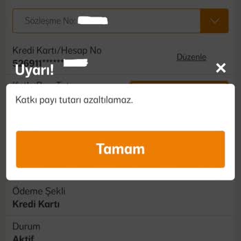 NN Hayat ve Emeklilik BES Aidat Miktarının Azaltılması