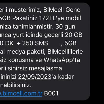 Bimcell Paket Ödeme Noktasına Gelince Farklı Fiyat Çekiyor