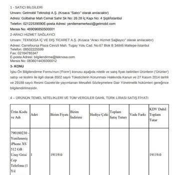 Getmobil Ürün Kargo Sorunu