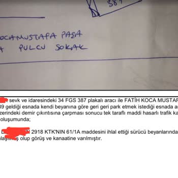 Getir Araç Tarafından Kasko Dosyası Açılmadan Yansıtılan Haksız Bedel