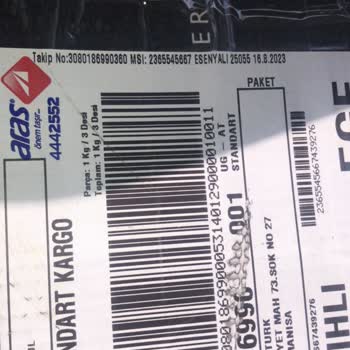 Aras Kargo Ürün Kırıldı Ve Mağdur Oluyorum
