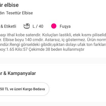 Dolap Uygulamasının Mantıksızca İade Talebimi Reddetmesi