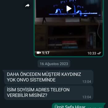 Onvo Yetkili Servisi 1 Haftadır Garantili Ürünü Almıyor