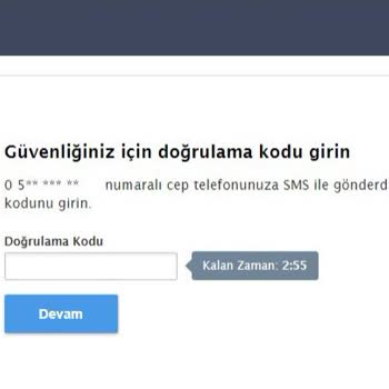 Sahibinden.com 2 Aşamalı Doğrulama Çözümsüzlüğü! Yeter!