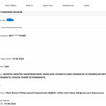 Media Markt Xiaomi Türkiye Garantili Diye Satılan İthalatçı Garantili Çıktı!