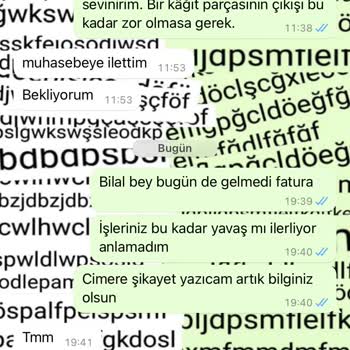 Ofis 2000 (Sadunoğulları) İPhone 11 Fatura