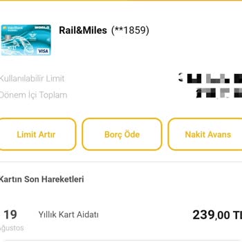 VakıfBank World Kredi Kartı Yıllık Kart Aidat Kesilmesi