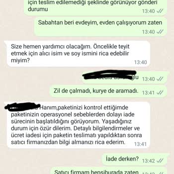 hepsiJET Hepsiburada Ve Hepsijet Habersiz İade Yapılması