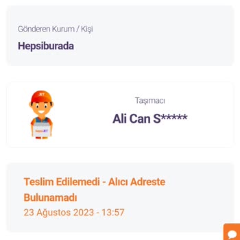 hepsiJET Hepsiburada Ve Hepsijet Habersiz İade Yapılması
