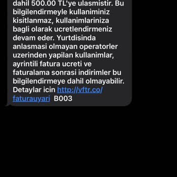 Vodafone Mobil Ödeme Uygulaması