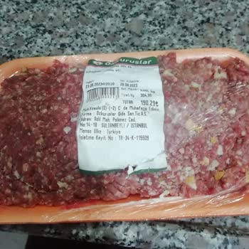 Özkuruşlar Kasap Bölümü Mağduru