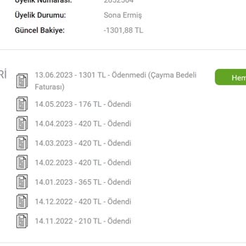 Macfit (Ankara) Habersiz Üyelik İptali Yaptı