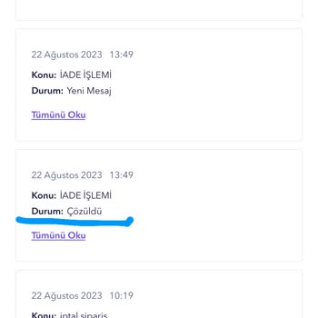 Cosmetica İptal Siparişler Hakkında Şikayet