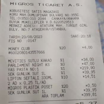 Migros Yaş Pastası Bayati