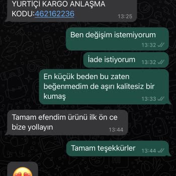 No:11 Butik Para İadesi Yapmıyor