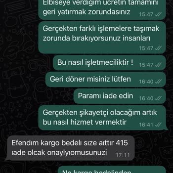 No:11 Butik Para İadesi Yapmıyor