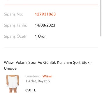 Wiawi Activewear Ürünüm Kargoya Verilmiyor!