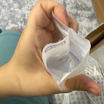 Mochi Süt Torbası Ağzı Yapışık Geldi