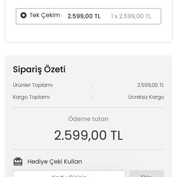 EasyCep Taksit Yapmıyor, Tek Çekim Yapıyor!