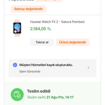 Hepsiburada/Aras Kar Teslim Etmediği Ürünü Teslim Edildi Diye Gösterdi
