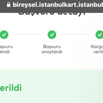 BELBİM (İstanbulkart) Ulaşım İstanbulkartı İstedim Ama Gelmedi