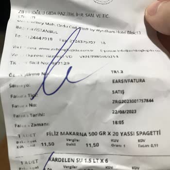 Zırhlı Toptan Market Ürün Tat Olarak Acı Ve Sirke Gibi Bozuk