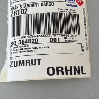 Aras kargo жалоба на доставку и курьера