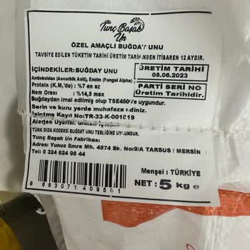 Tunç Başak Un Fabrikası Böcekli Çıktı