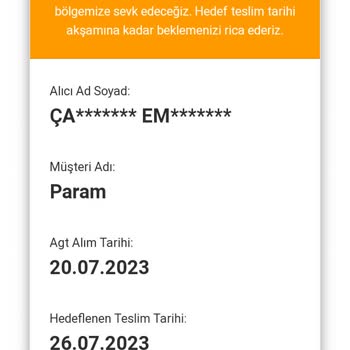 AGT Kurye (aynigunteslim.com) Direk AGT Ne Olacak Başka