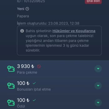 Param Gelmiyor Papara Yoluyla