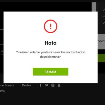 Geforce Now Powered By Game+ Yinelenen Ödeme Yöntemi Issuer Banka Tarafından Desteklenmiyor!